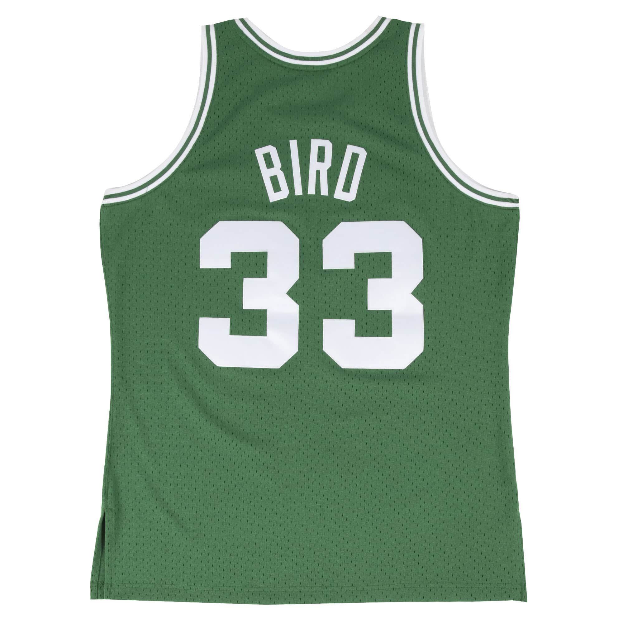M&N Larry Bird HWC Swingman Road Jersey (Boston Celtics 1985/86