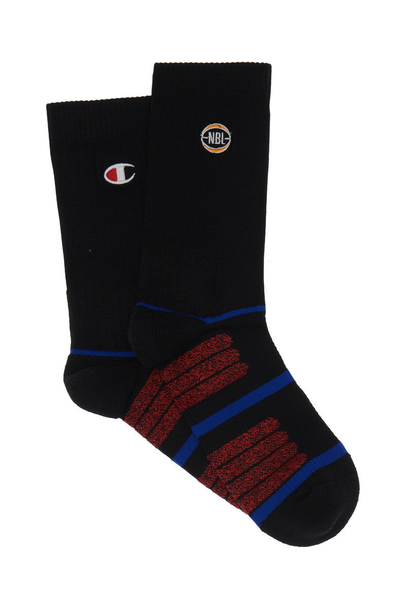 Champion NBL Crew Sock - 2 Pk - Black